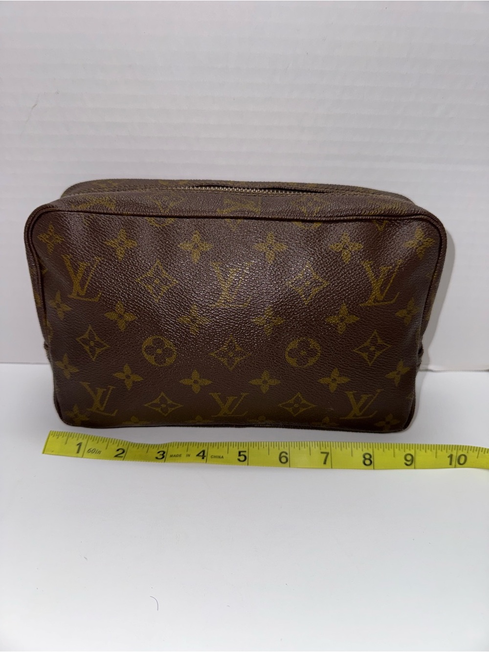 Louis Vuitton Brown Monogram Canvas Trousse 23cm - Picture 2 of 9